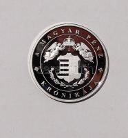 Modern emlékérem "Magyar pénz krónikája-búcsú a Ft-tól" Ag 20g T:PP Csak 2004db! RR!!