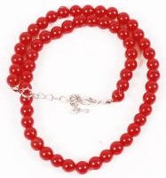 Korall nyakék fémszerelékkel /
coral necklace