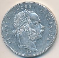 1869KB 1Ft Ag "Angyalos címer" T:2 ph