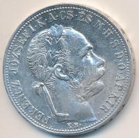 1883KB 1Ft Ag "Barokk címer" T:2