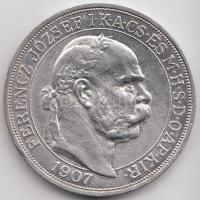 1907KB. 5K Ag "Koronázási évforduló" T:2