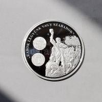 Modern emlékérem "Magyar pénz krónikája-1848" Ag 20g, tanúsítvánnyal T:PP Csak 2004db! RR!...