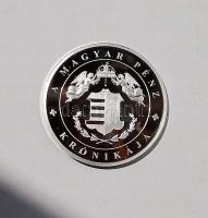 Modern emlékérem "Magyar pénz krónikája-1848" Ag 20g, tanúsítvánnyal T:PP Csak 2004db! RR!!