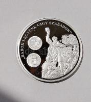 Modern emlékérem "Magyar pénz krónikája-1848" Ag 20g, tanúsítvánnyal T:PP Csak 2004db! RR!...