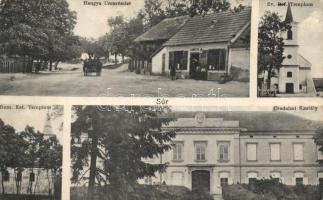 Súr, Hangya, uradalmi kastély