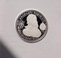 Modern emlékérem "Magyar tallérok-Rudolf" Ag 20g, tanúsítvánnyal T:PP Csak 2000db! RR!!