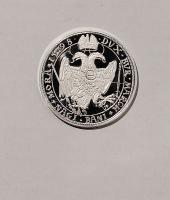 Modern emlékérem "Magyar tallérok-Rudolf" Ag 20g, tanúsítvánnyal T:PP Csak 2000db! RR!!