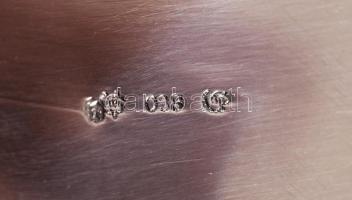 1901 Szecessziós ezüst (Ag.) keresztelő pohár,  belül aranyozott, jelzett , mesterjeggyel, gravírozo...