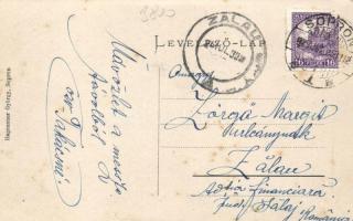 Sopron, Alsólövér utca; Hagenauer György kiadása