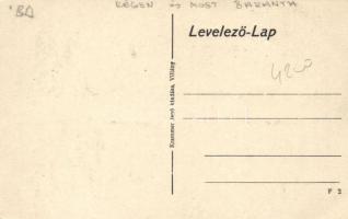 Villány, Szentháromság tér, Fő utca; Krammer Jenő kiadása