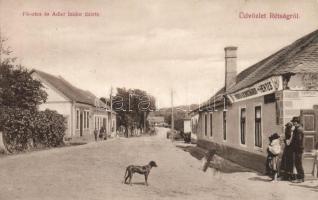 Rétság, Fő utca, Adler Izidor üzlete