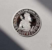 Modern emlékérem "Magyar tallérok-I. Miksa" Ag 20g, tanúsítvánnyal T:PP Csak 2000db! RR!!