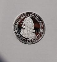 Modern emlékérem "Magyar tallérok-II.Mátyás" Ag 20g, tanúsítvánnyal T:PP Csak 2000db! RR!!