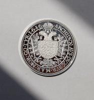 Modern emlékérem "Magyar tallérok-II.Mátyás" Ag 20g, tanúsítvánnyal T:PP Csak 2000db! RR!!