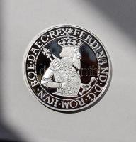 Modern emlékérem "Magyar tallérok-I. Ferdinánd" Ag 20g, tanúsítvánnyal T:PP Csak 2000db! R...
