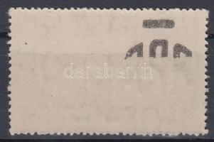 1948 Mi 1116 a felülnyomat részleges gépszínátnyomatával / with partial machine offset of the overprint