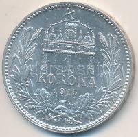 1915. 1K Ag Ferenc József T:1- Adamo K5.1