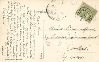 Balmazújváros, vasútállomás; Schirf István kiadása