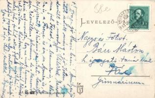 Dunakeszi-Alag; vasútállomás és vendéglő, Divald & Monostory (EK)