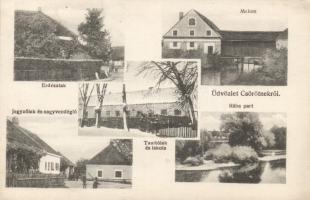 Csörötnek, malom, erdészlak, jegyzőlak és nagyvendéglő; Steegmüller fényiroda