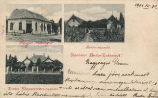 Budakalász, Popper Sándor vendéglője, Szmik-nyaraló, Dorics-Magyarevitcs-nyaraló