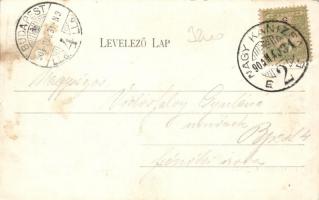 Nagykanizsa, Erzsébet tér, Főút; kiadja Fischel Fülöp