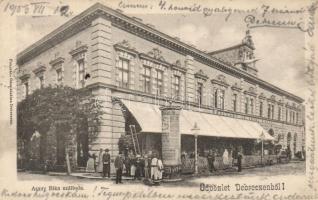 Debrecen, Arany Bika szálloda; Pongrácz Géza kiadása