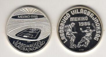 1986. 500Ft Ag + 500Ft Ag "Labdarúgó VB" pár T:PP