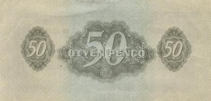 1944. 50P "Vöröshadsereg Parancsnoksága" T:II-
Adamo P46