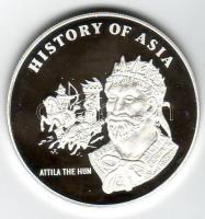 Mongólia 2003. 1000T "Attila" tanúsítvánnyal T:PP