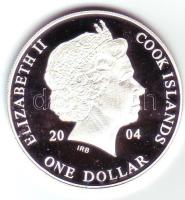 Cook szigetek 2004. 1$ Ag "Vietnami háború" T:PP