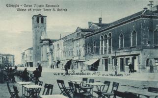 Chioggia Vittorio Emanuele corso, terrace 