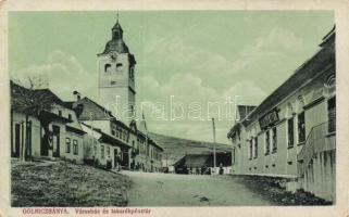 Gölnicbánya, town hall, cooperative (EK)