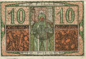 Sopron 1918. 10f utalvány T:II-/III
Adamo SOP-4.1