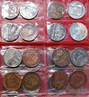 Szép gyűjtemény főleg MÉE emlékérmek, Br és egyéb fém, 229 db kevés duplával 7db érmetartóban és 8 d...