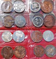 Szép gyűjtemény főleg MÉE emlékérmek, Br és egyéb fém, 229 db kevés duplával 7db érmetartóban és 8 d...