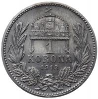 1913KB 1K Ag "Ferenc József" (5.01g) peremirat kisebb betűvel T:2 R! Csak 5214db!
Hungary ...