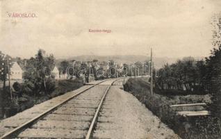 Városlőd, Kecskehegy, vasút; Szeibert Ambrus kiadása