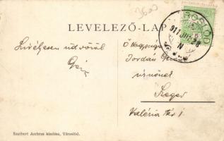 Városlőd, Kecskehegy, vasút; Szeibert Ambrus kiadása