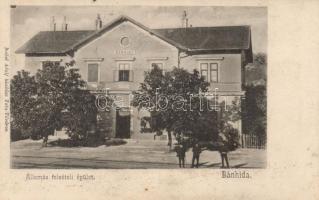 Bánhida, vasútállomás; Nobel Adolf kiadása