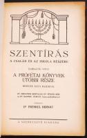 Frenkel Bernát (szerk.): Szentírás a család és az iskola részére I. és III. kötetek Bp., é. n. Szerzői. Kopottas állapotban