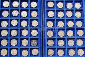 Ausztrália tartalmas, komoly gyűjtemény 1910-től modern időkig, 741 klf db néhány idegen állammal (K...