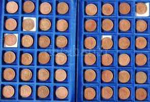 Ausztrália tartalmas, komoly gyűjtemény 1910-től modern időkig, 741 klf db néhány idegen állammal (K...