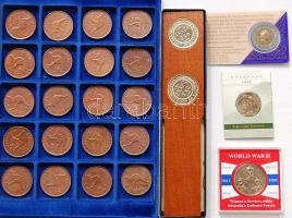 Ausztrália tartalmas, komoly gyűjtemény 1910-től modern időkig, 741 klf db néhány idegen állammal (K...