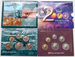 Ausztrália tartalmas, komoly gyűjtemény 1910-től modern időkig, 741 klf db néhány idegen állammal (K...