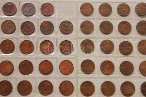 Ausztrália tartalmas, komoly gyűjtemény 1910-től modern időkig, 741 klf db néhány idegen állammal (K...