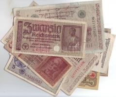 Német Birodalom 18db bankjegy jobbakkal T:I,II,III,IV