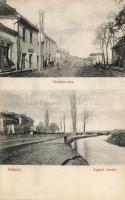 Hatvan, Verbőczi utca, Zagyva-part; Jatzkó Lajos kiadása