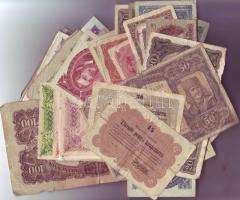 Kis tétel 56 db korona, pengő, forint T:I,II,III,IV