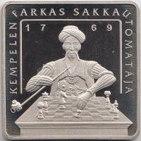 2002. 500Ft "Kempelen Farkas Sakkautomatája" T:PP Tanúsítvánnyal.
Adamo EM181